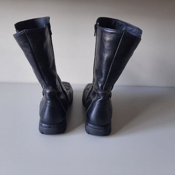 Saute-Mouton - Adriana Leather Boots w/ Zipper - Size 9 - 9.5. - Picture 4 of 13